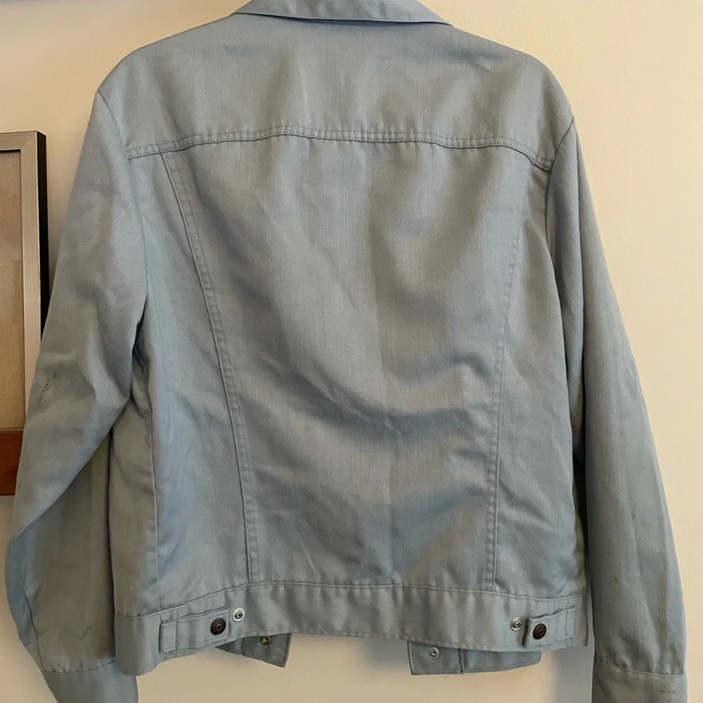 Levi's Vintage Moleskin Blue Trucker Jacket - Picture 3 of 15